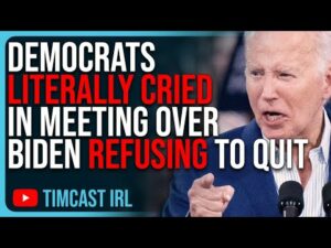 Democrats LITERALLY CRIED In Meeting Over Biden REFUSING To Quit