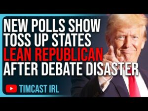 New Polls Show Toss Up States LEAN REPUBLICAN After Biden Debate Disaster