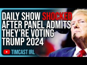 Daily Show SHOCKED After Panel ADMIT They’re Voting Trump 2024