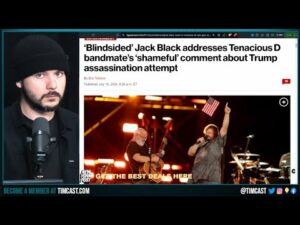 Jack Black CANCELS Tour After Bandmate Calls For Trump's Assassination, Trump SURGES | TimcastNews