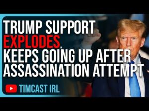 Trump Support EXPLODES, Keeps Going Up After Assassination Attempt