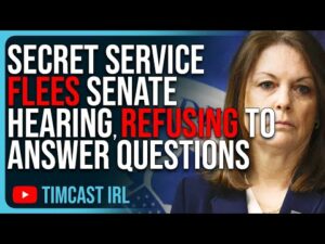 Secret Service FLEES Senate Hearing, Refusing To Answer Questions Sparking Conspiracies