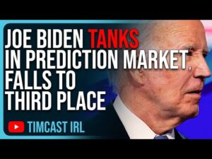 Joe Biden TANKS In Prediction Market, Falls To THIRD Place, He Is DONE