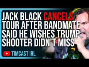 Jack Black CANCELS TOUR After Bandmate Said He Wishes Trump Shooter DIDN'T MISS