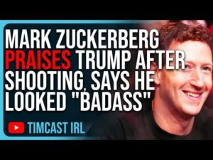 Mark Zuckerberg PRAISES Trump After Shooting, Says It Looked &quot;Badass&quot;