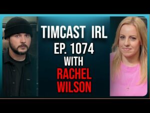 LIVE: Biden Oval Office Address Over Dropping Out, Far Left RIOT In DC w/Rachel Wilson | Timcast IRL