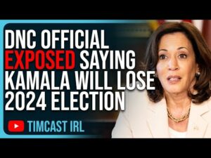 DNC Official EXPOSED Saying Kamala WILL LOSE, James O’Keefe Undercover Video Goes VIRAL