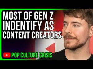 Gen Z Desperate to Become 'Video Content Creators'