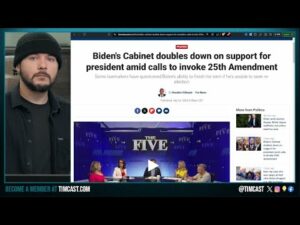 White House GETS BARRICADED As Biden To Address Nation Amid Calls He Be REMOVED | TimcastNews