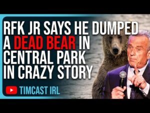 RFK Jr Told Roseanne He Dumped A DEAD BEAR In Central Park In CRAZY Story, He Sounds Fun