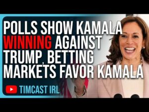 More Polls Show Kamala WINNING Against Trump, Betting Markets Favor Kamala In Swing States