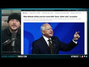 Democrats PANIC Over STOLEN VALOR SCANDAL, Vets Are PISSED, Video Shows Walz LIE DOZENS Of Times