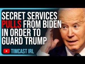 Secret Services PULLS From Biden In Order To Guard Trump, Conspiracy Theories ERUPT