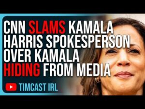 CNN SLAMS Kamala Harris Spokesperson Over Kamala HIDING From Media