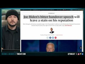 Democrats BURY Biden, Push Speech LATE Then BOOT HIM From DNC, JOE CRIES | TimcastNews