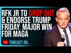 RFK Jr To DROP OUT &amp; Endorse Trump Friday, MAJOR WIN For MAGA