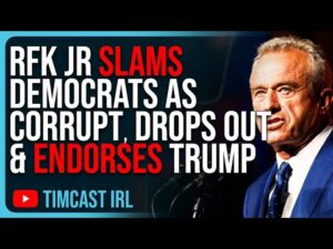 RFK Jr SLAMS Democrats As CORRUPT, Drops Out &amp; ENDORSES Trump In EPIC Speech