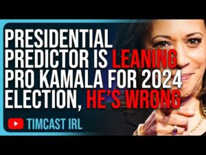 The Keys Presidential Predictor Is Leaning Pro Kamala For 2024 Election, But He’s WRONG