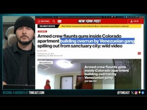 Armed Illegal Immigrant Gang TAKES OVER Apartments, Locals FLEE Failed Democrat Policy | TimcastNews