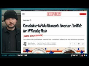 Kamala Harris CHOSE TIM WALZ For VP In HUGE ERROR, Democrats AND Republicans MOCK Her | TimcastNews