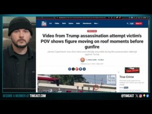 NEW Trump Assassination Video PROVES Secret Service LIED, THEY LET THE SHOOTER IN | TimcastNews