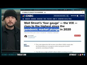 Global Market CRASHING, Trump Blames Kamala, WW3 Stocks WAY UP, RIOTS IN THE UK | TimcastNews