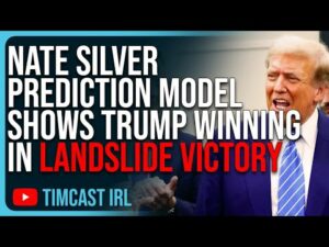 Nate Silver Prediction Model Shows Trump WINNING In LANDSLIDE VICTORY In 2024