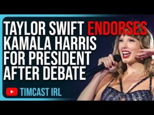 Taylor Swift ENDORSES Kamala Harris For President After Kamala BOMBS Debate