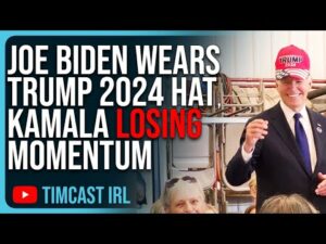 Joe Biden Wears Trump 2024 Hat, MAGA GOES WILD, Kamala Losing Momentum