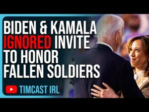 Biden &amp; Kamala IGNORED Invite To Honor Fallen Soldiers, Media ATTACKED Trump For Actually Going