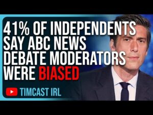 41% Of Independents Say ABC News Debate WAS NOT FAIR, Moderators Were BIASED