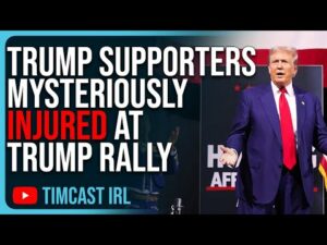 Trump Supporters Mysteriously INJURED At Trump Rally, Chemical Attack Being Investigated