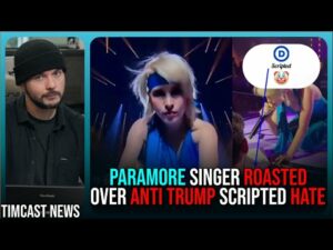 SCRIPTED: Paramore Haley Williams SLAMMED For Anti Trump Speech