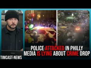 INSANE Video Shows Illegal Street Take Over in Philly, POLICE ATTACKED