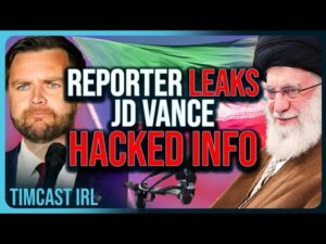 Woke Reporter LEAKS JD Vance Dossier That Was HACKED By Iran, Election Interference