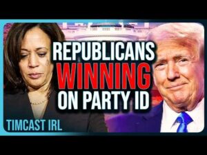 Republicans WINNING Party ID In New Poll, Trump Is Winning