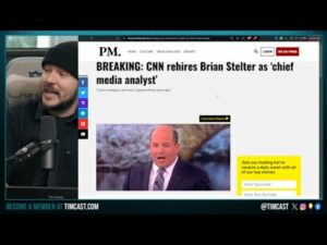 CNN Rehires Failed Brian Stelter, Gets ROASTED For Complete Collapse And Desperation of Network