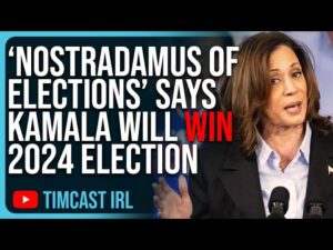 &quot;Nostradamus Of Elections” Allan Lichtman Says Kamala Will WIN 2024 Election