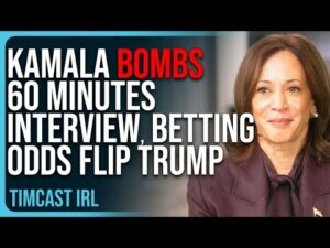 Kamala BOMBS 60 Minutes Interview, Betting Odds FLIP TRUMP Right Away, Democrats PANIC