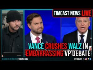 Vance COOKED Walz In VP Debate, Democrat PANICS After Moderators PROVE HE LIED | Timcast News