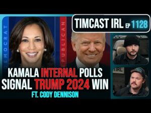 Trump 2024 WIN Predicted By Kamala's Internal Polls w/Cody Dennison | Timcast IRL