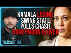 Kamala LOSING, Swing State Polls CRASH, Honeymoon Is OVER