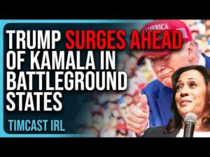 Trump SURGES AHEAD of Kamala In Battleground States, Trump Is Winning