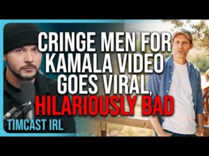 CRINGE Men For Kamala Video GOES VIRAL, Hilariously Bad