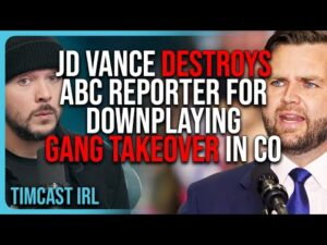 JD Vance DESTROYS ABC Reporter For DOWNPLAYING Gang Takeover In Aurora, CO