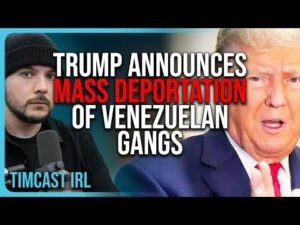 Trump Announces MASS DEPORTATION On Venezuelan Gangs, Operation Aurora