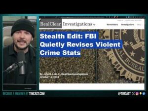 Trump Proven RIGHT, FBI Stealth Edits Crime Report PROVING Crime IS UP, Democrats LIED