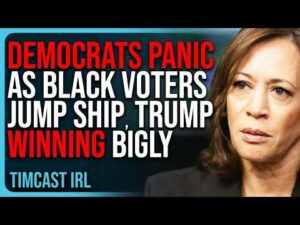 Democrats PANIC As Black Voters JUMP SHIP, Trump WINNING Bigly