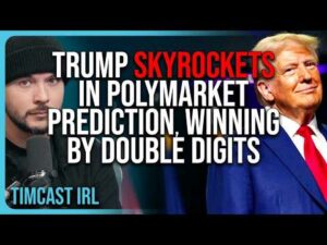 Trump SKYROCKETS In PolyMarket Prediction Model, Winning By DOUBLE DIGITS