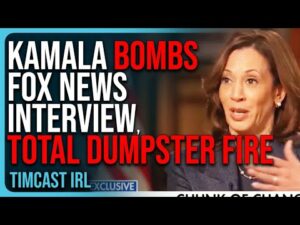 Kamala BOMBS Fox News Interview, ROASTED For TOTAL DUMPSTER FIRE